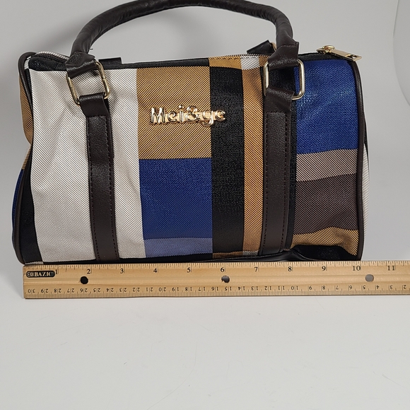 Mei&Ge Women's Multicolor Handbag Set W/Matching Wallet And Key Pouch - Picture 8 of 16